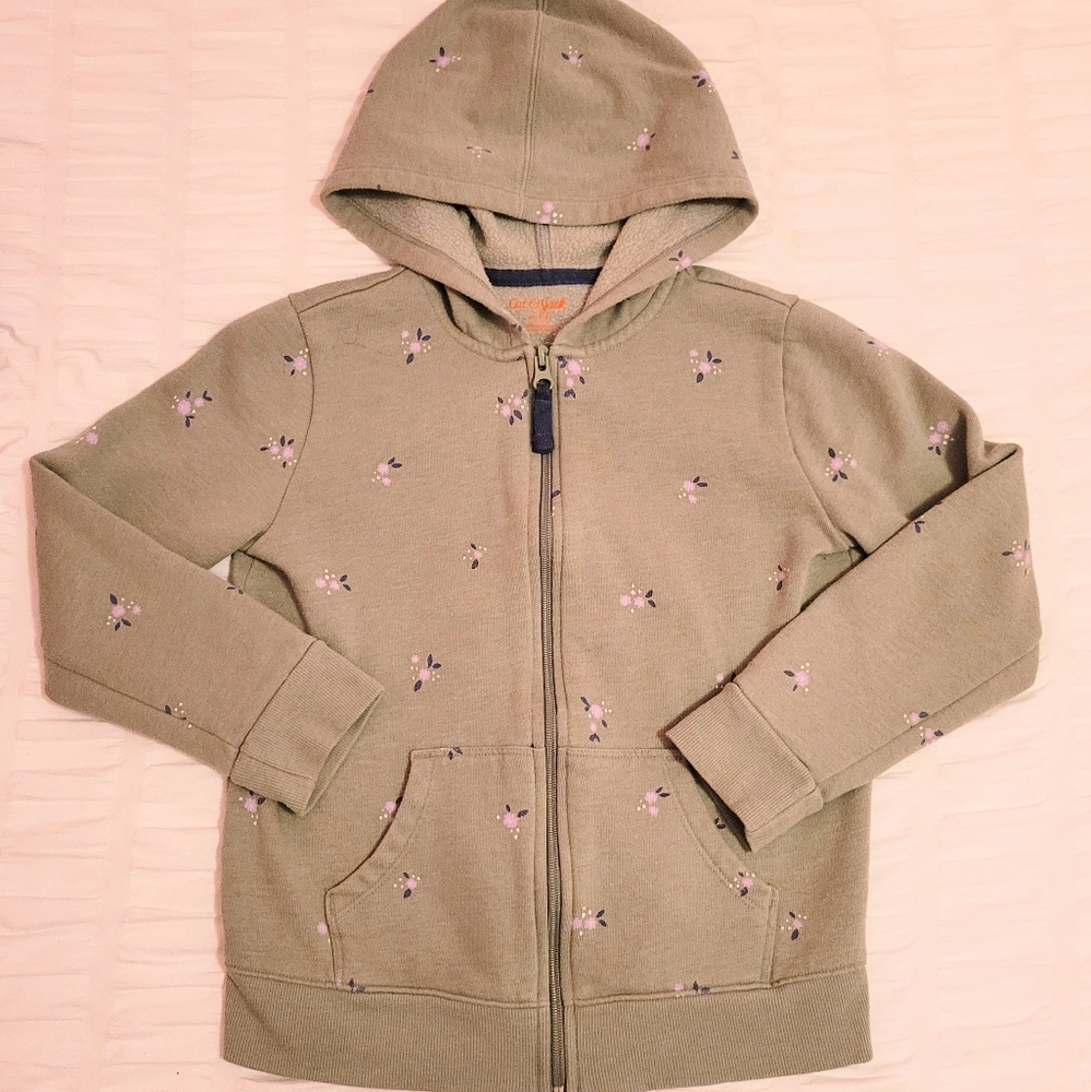 Girls Zip Up Sweater